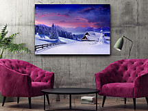 Obraz Zasnežená dedinka zs1248